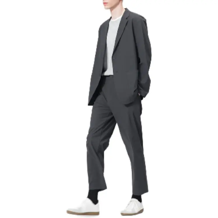 UNIQLO Business Suit Men's Dark Gray-5