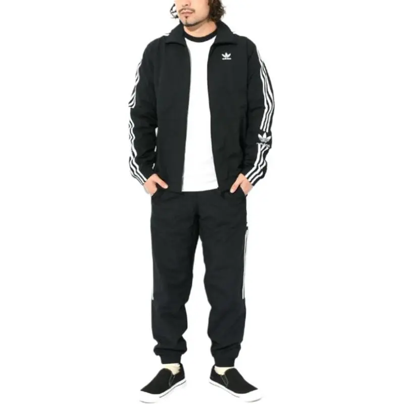 Adidas Originals ADICOLOR Jacket Men's Black-4
