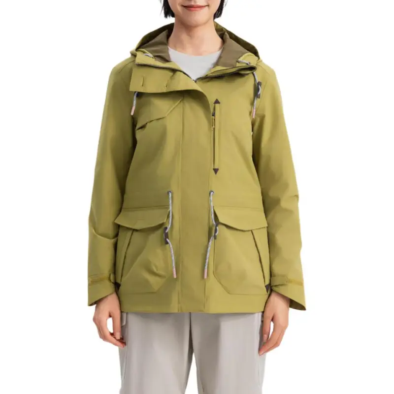 DECATHLON NH900 Jacket Women's Gold Green-4
