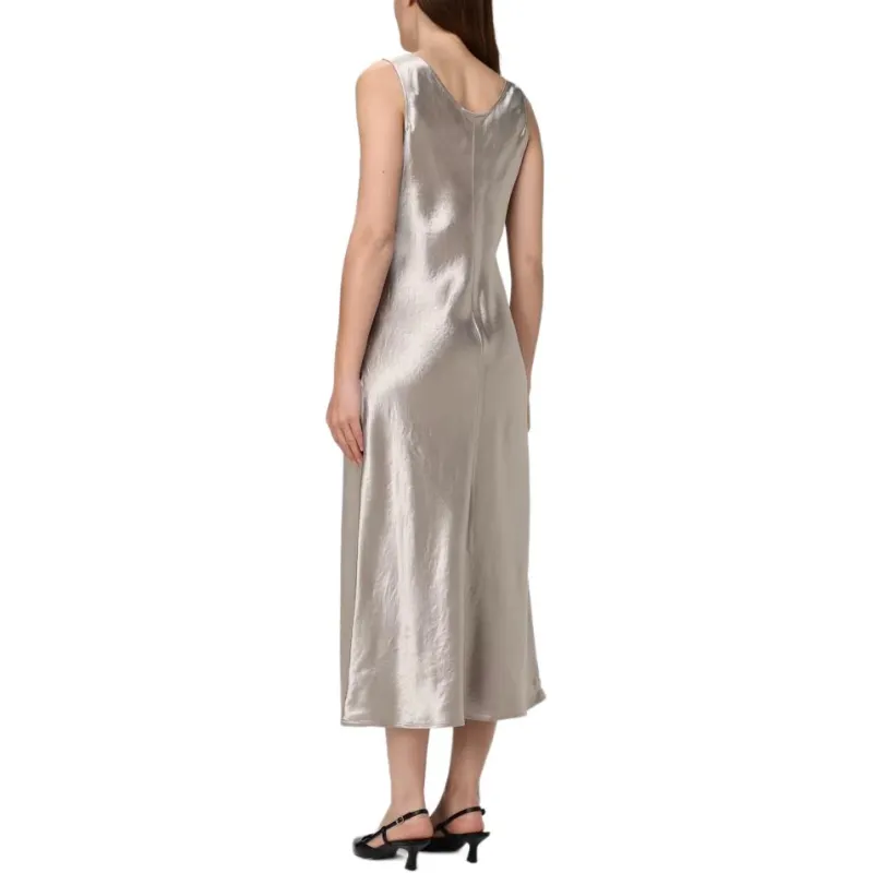 MaxMara Sleeveless Dress Women's Silver-1