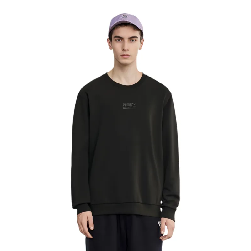 PUMA Sweatshirts Men Black-2