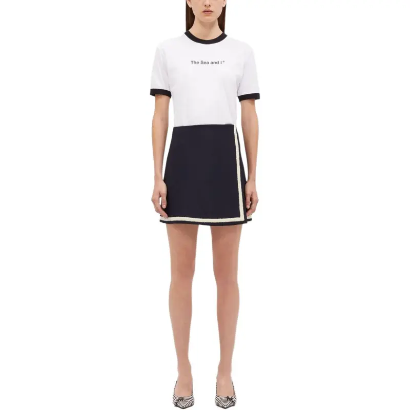 MSGM A line Mini Skirt-1