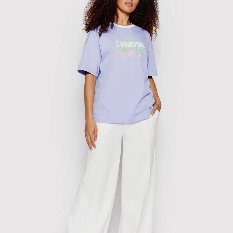 Converse T Shirt Women's Purple-4