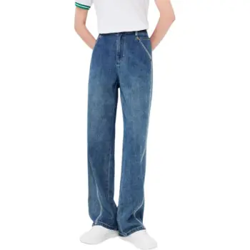 NAVIGARE Jeans Women's 0656 Capri Blue