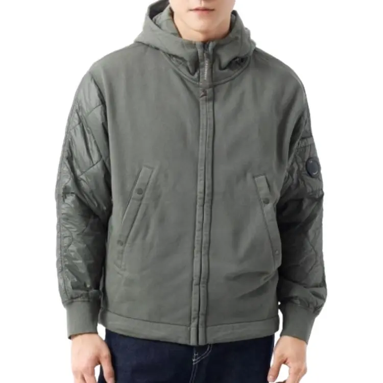 C.P.Company Panelled Hooded Jacket-2