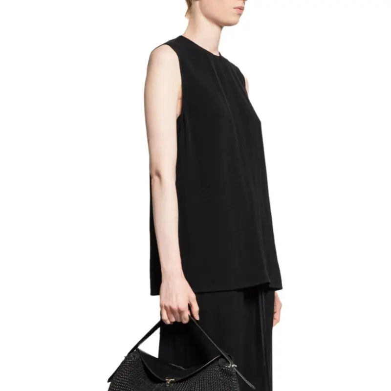 TOTEME Tank Tops Women's Black-2