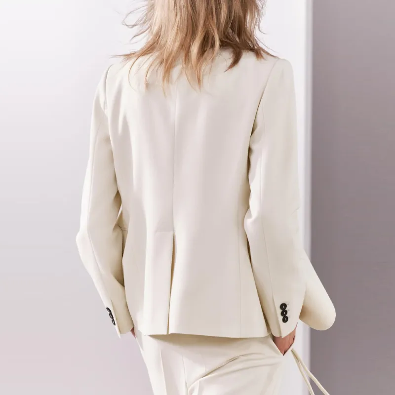 ZARA Business Suit Women's White-3