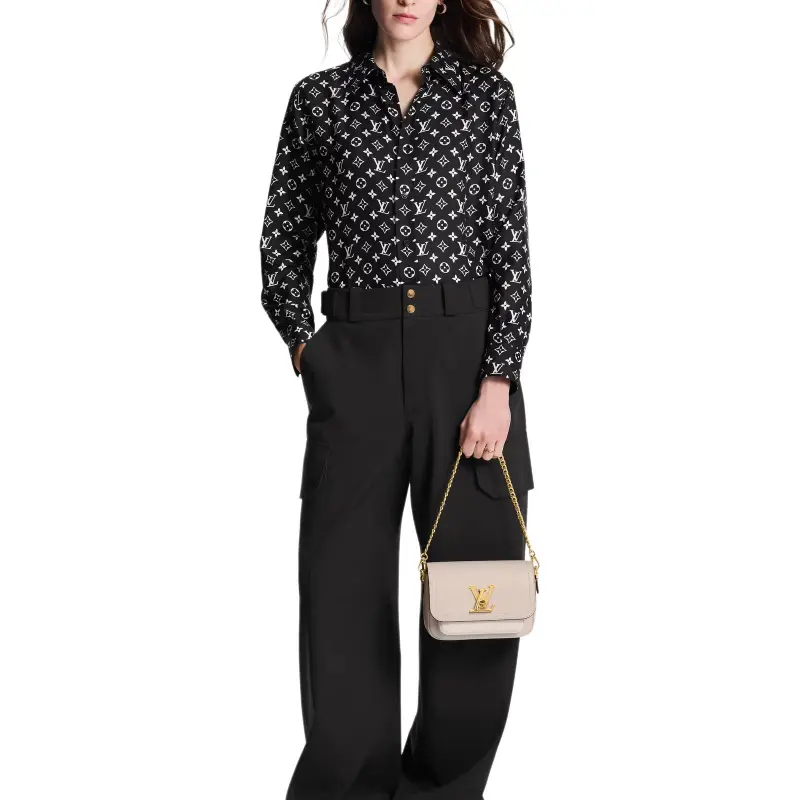 LOUIS VUITTON Monogram Silk Shirt-1