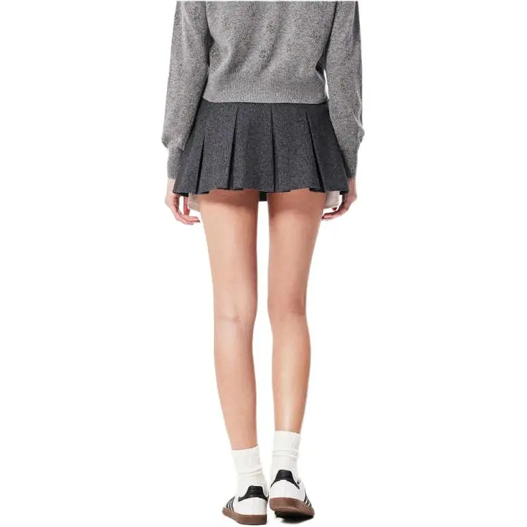 Ed Hardy FW24 Casual Short Skirts Women's Dark Marble Color-2
