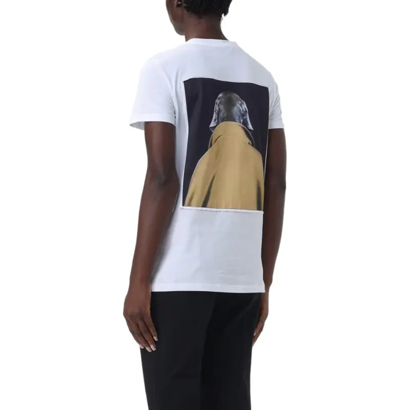MaxMara Graphic Printed Crewneck T Shirt-4