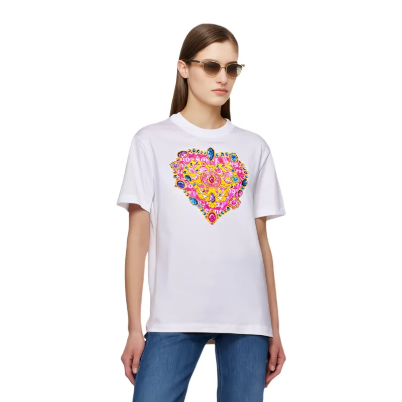 VERSACE JEANS COUTURE T Shirt Women's White-2