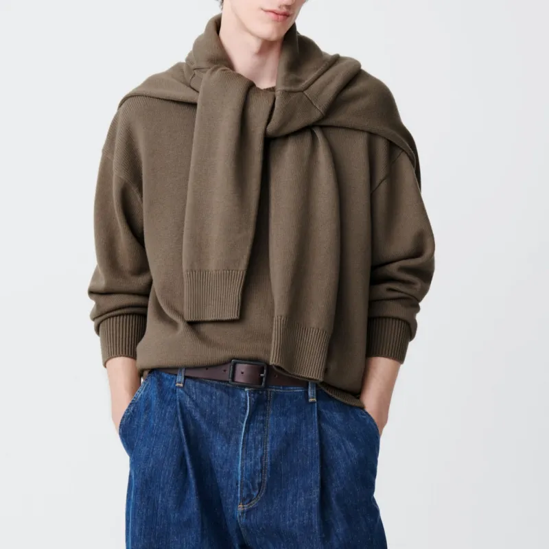 STUDIO NICHOLSON Sweater Men's Rock Color-1
