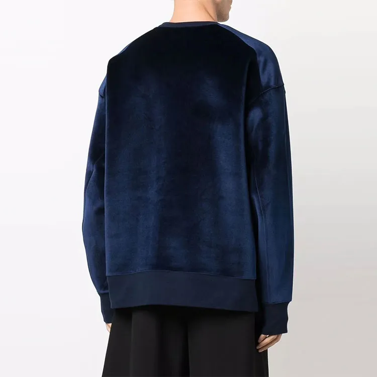 Y 3 Sweatshirts Unisex Blue-3