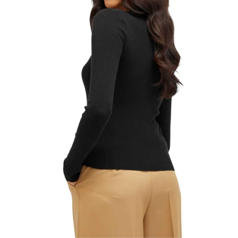 MaxMara V Neck Long Sleeved Top-3