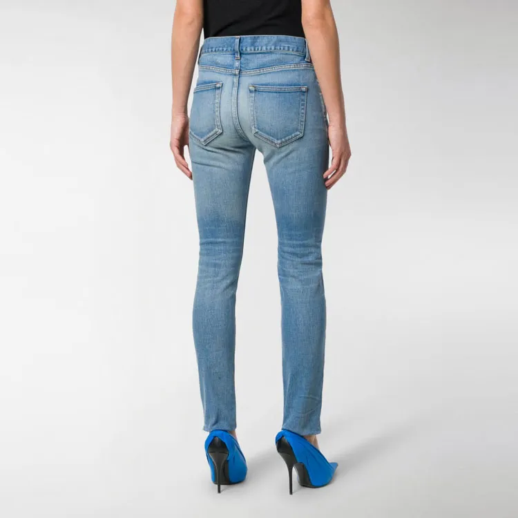 Balenciaga Jeans Women's Blue-2