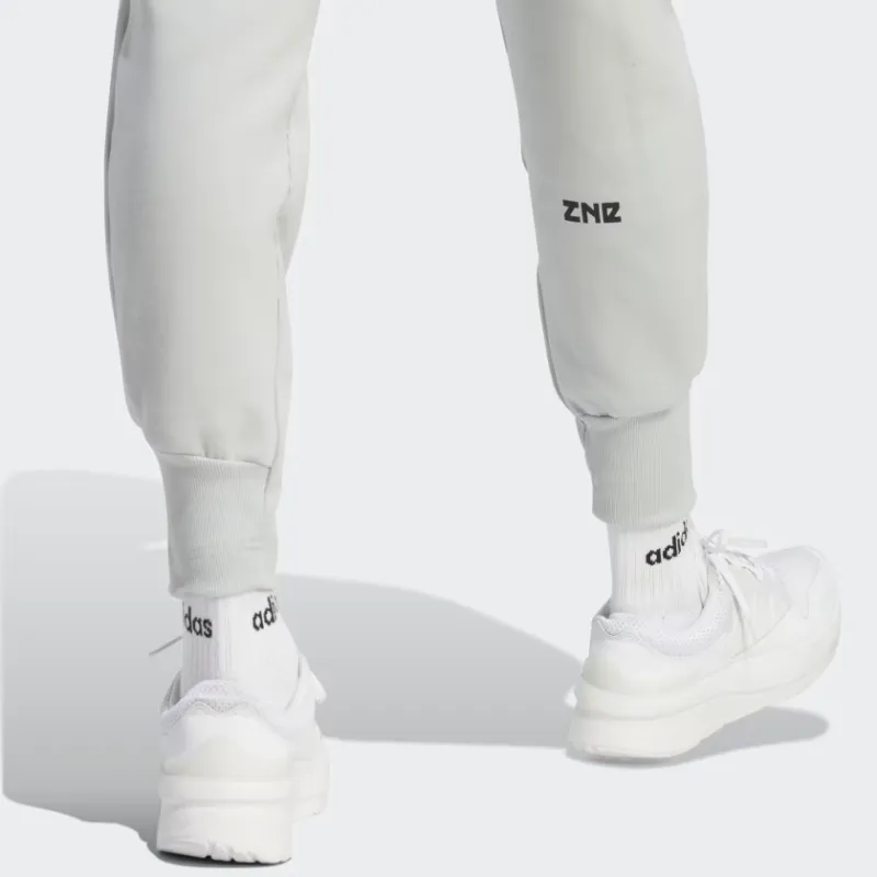 Adidas Z.N.E. Collection Knitted Sweatpants Women's Light Blue-5