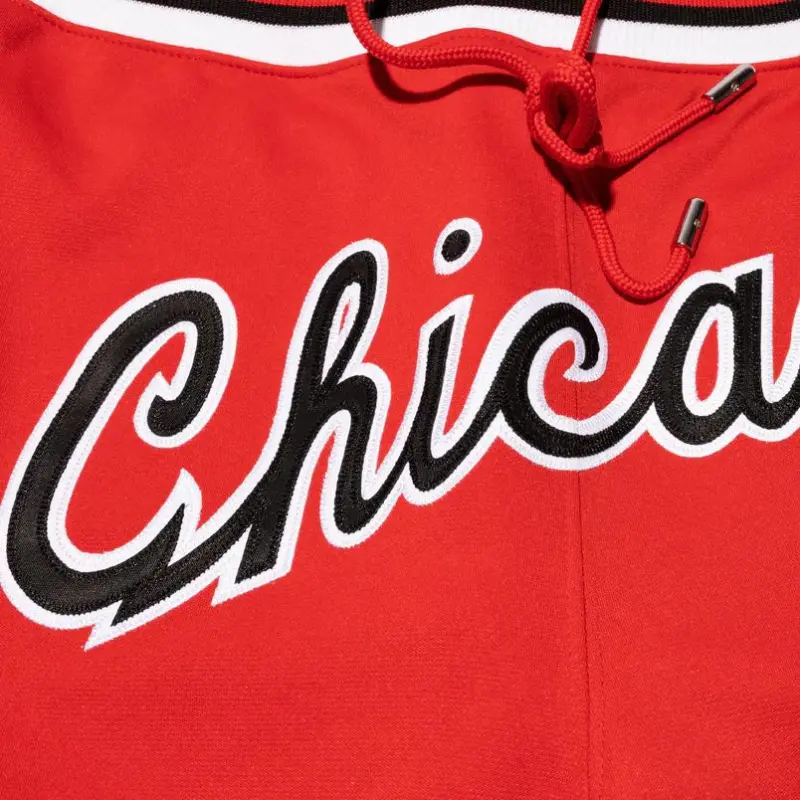 Mitchell & Ness Knitted Sweatpants Men's Red-5