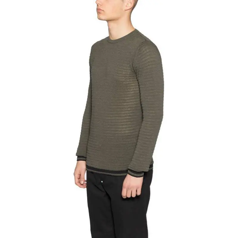 DANIELE ALESSANDRINI Sweater Men's Olive Green-2