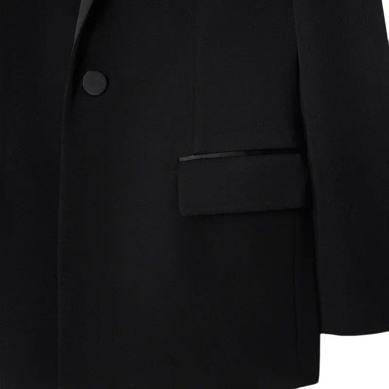Burberry Business Suits Coats Women's Black-4