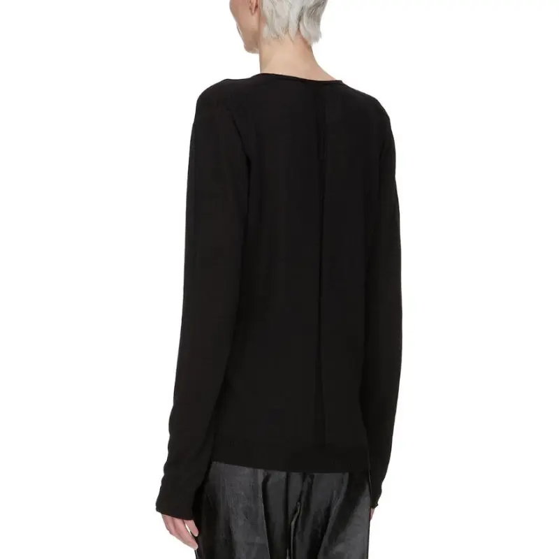 RICK OWENS Plunging V neck Sweater-1