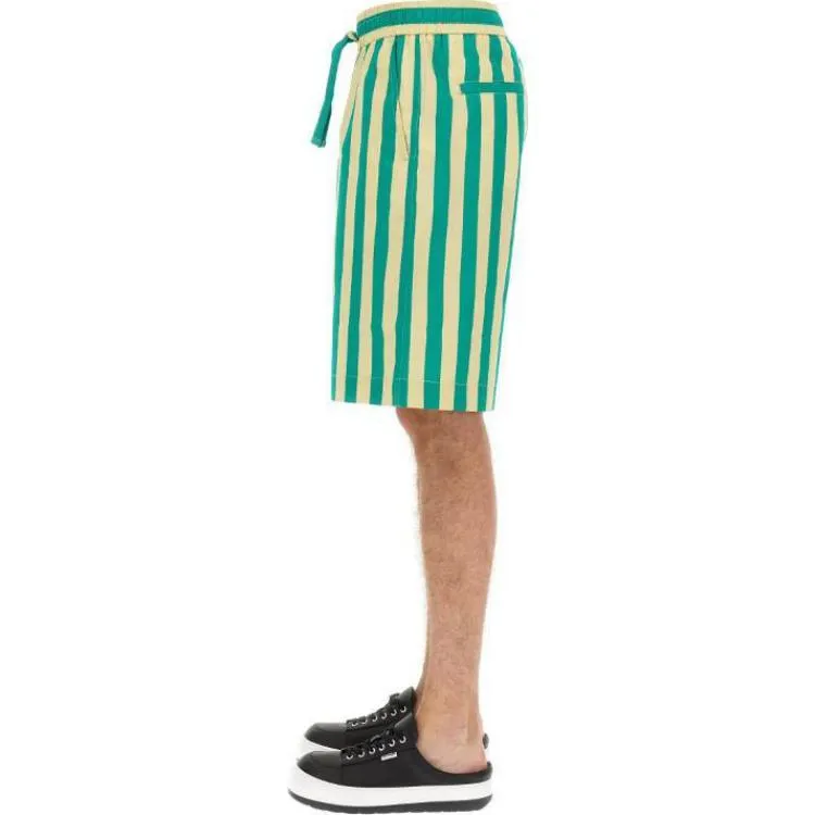 Sunnei Striped Bermuda Shorts-2