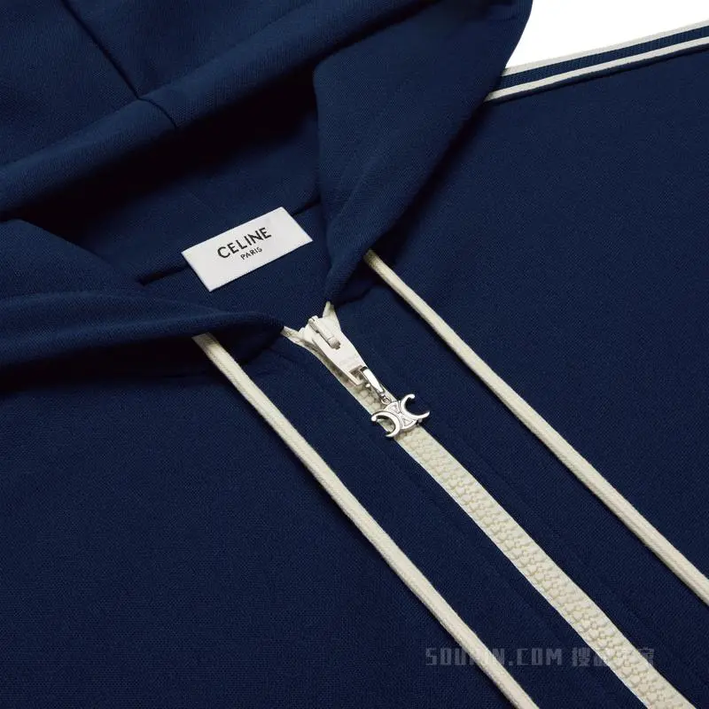 CELINE Jackets Men Blue-2