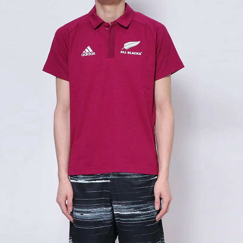 Adidas Polo Shirts Men Purple-2