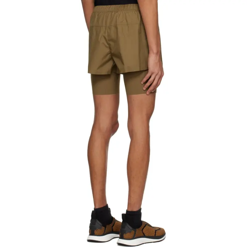 Zegna Casual Shorts Men's Brown-3