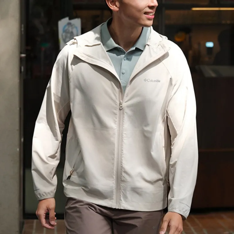 Columbia Transit SS25 Jacket Men's Ecru-2