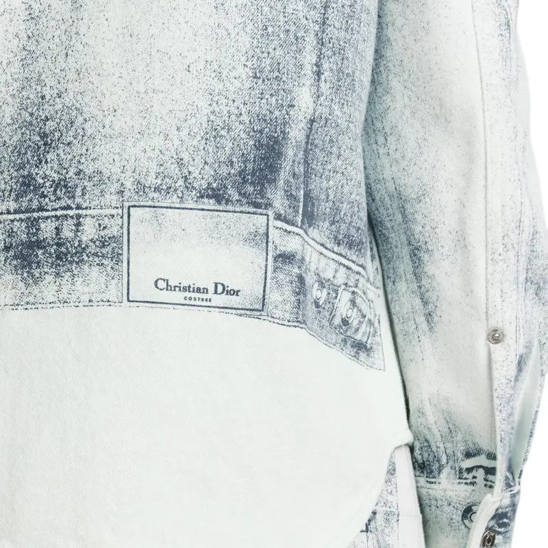 DIOR Shirts Men Blue-5