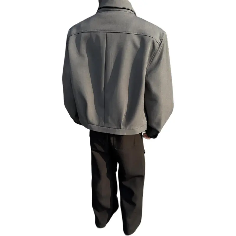 FA2LO Jackets Coats Unisex Gray-1