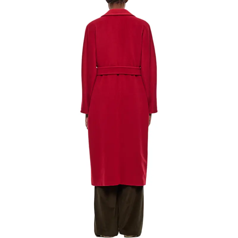 MaxMara Double-Breasted Belted Coat-2