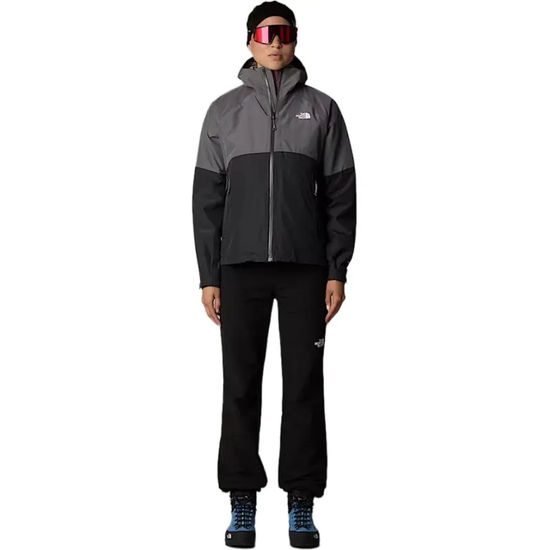 THE NORTH FACE DryventDIABLO Dynamic Zip In Comaptible Jacket Women's Smoked Pearl/Asphalt Gray-1