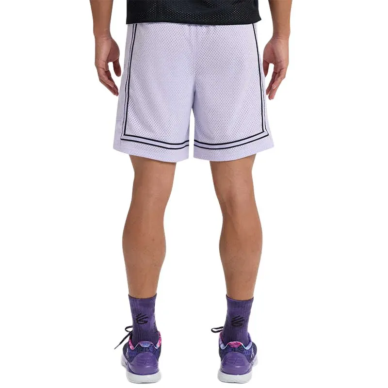 Under Armour FW24 Sports Shorts Men's Light Purple-3
