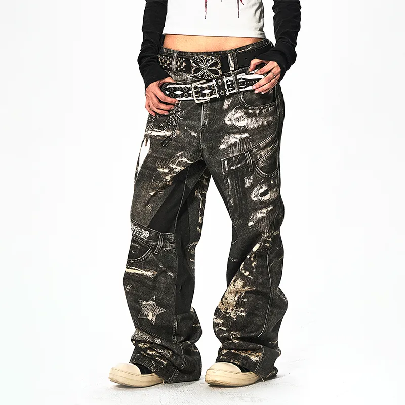 DND4DES Jeans Unisex Black-2