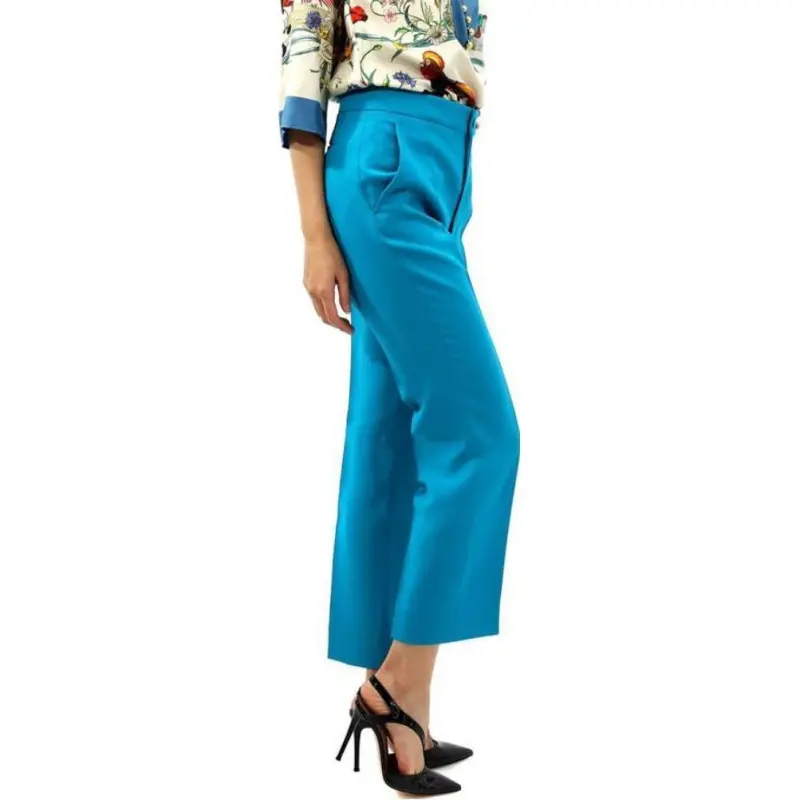 GUCCI Suit Trousers Women's Blue-2