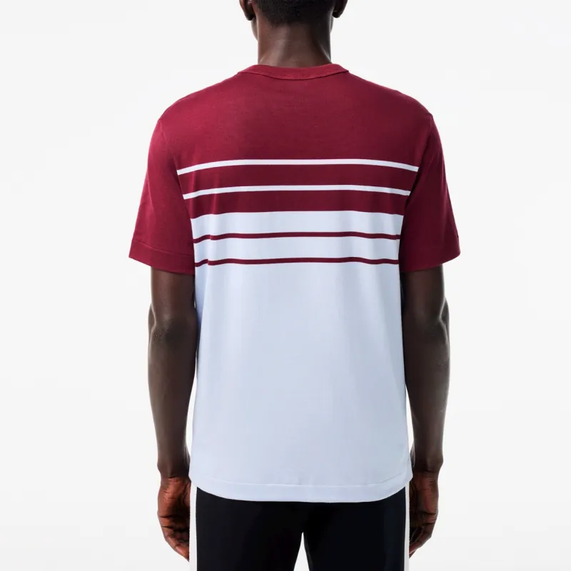 LACOSTE T Shirts Men Red-2