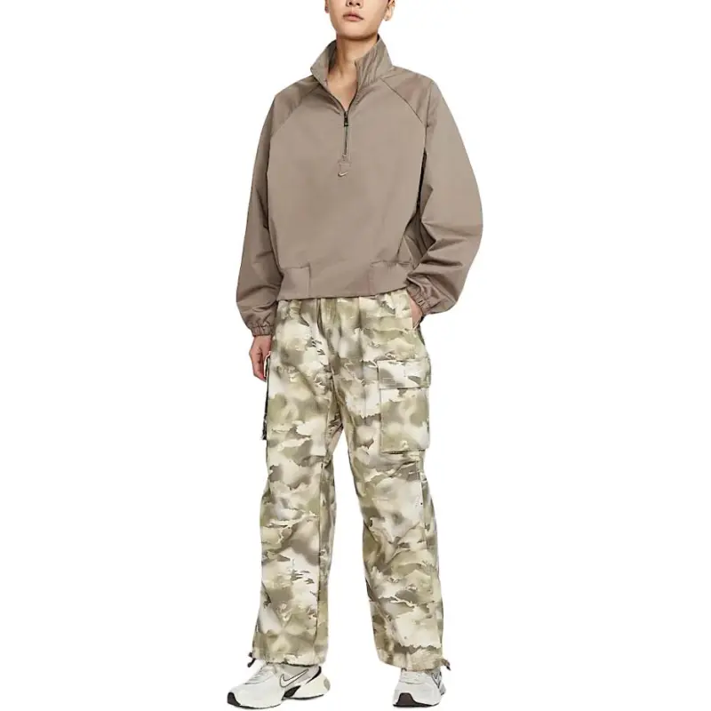 Nike Sportswear Collection Women's Oversized Twill 1/4-Zip Top-1