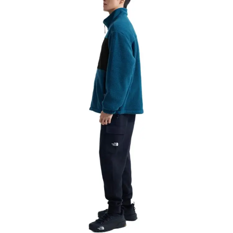 THE NORTH FACE City Outdoor Collection Velvet feel Coat Men's Night Anchorage Blue-2