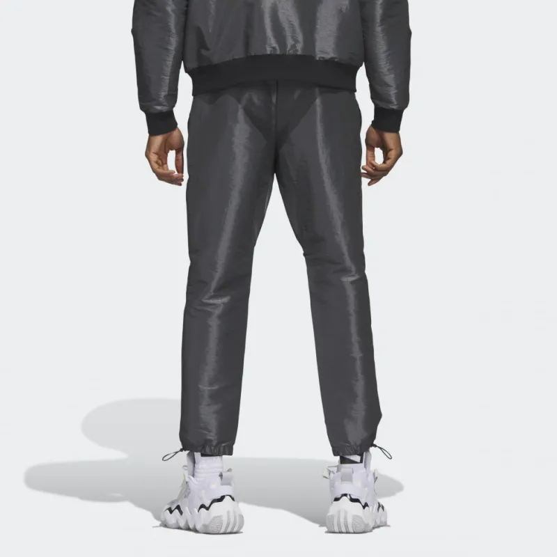 Adidas Knitted Sweatpants Men Dark Gray-5