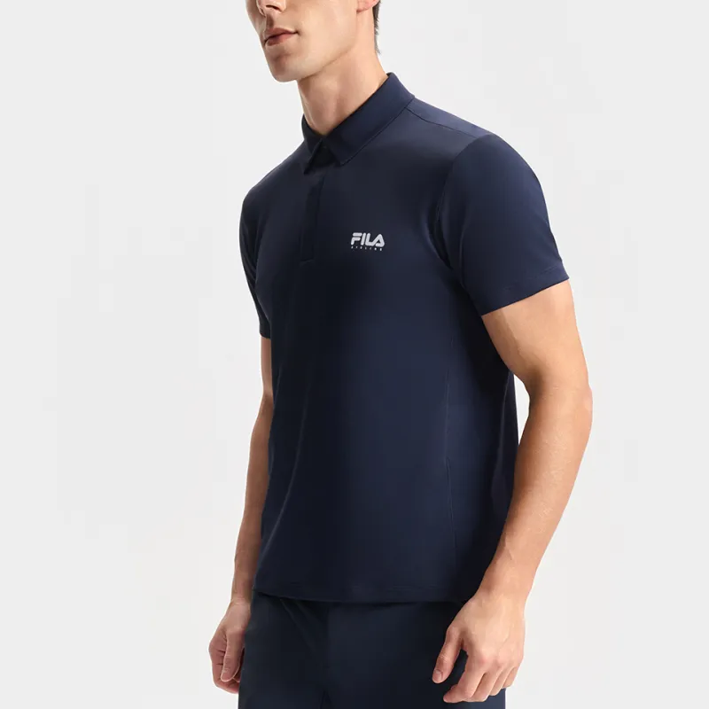 FILA Polo Shirt Men's Gemstone Dark Blue NV-5
