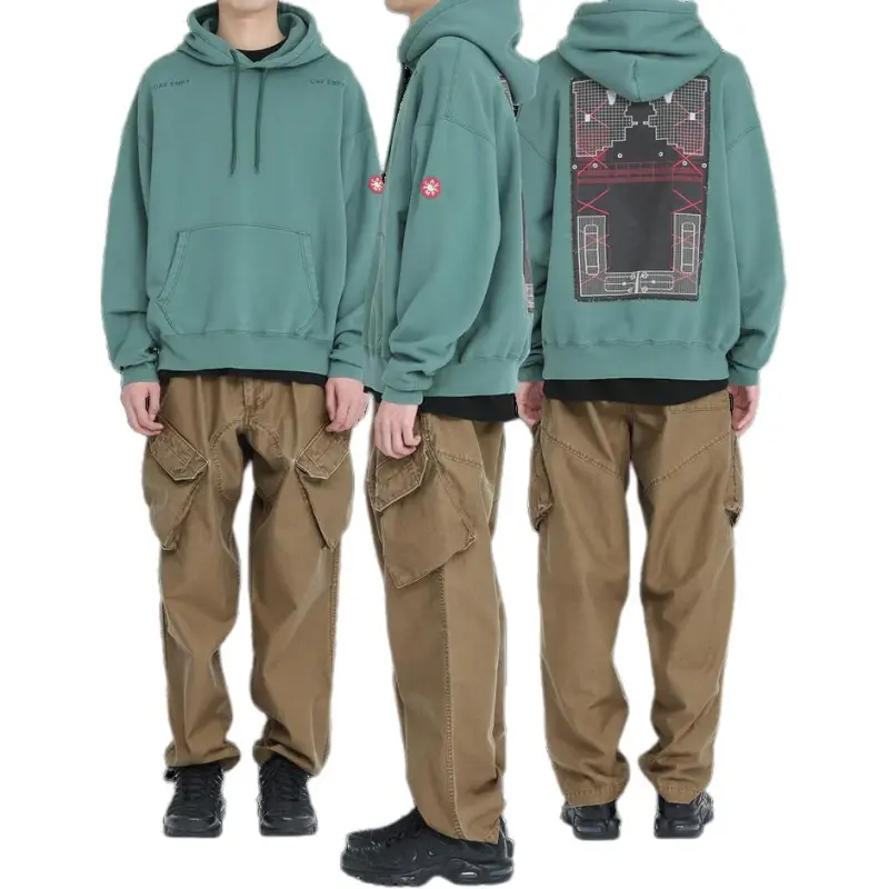 Cav Empt Washed District Patch Heavy Hoodie-2