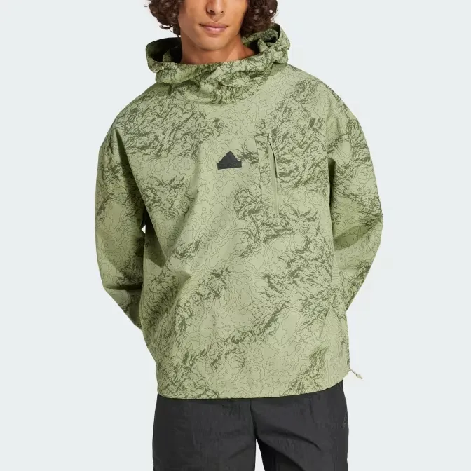 Adidas City Escape Woven Hoodie-1