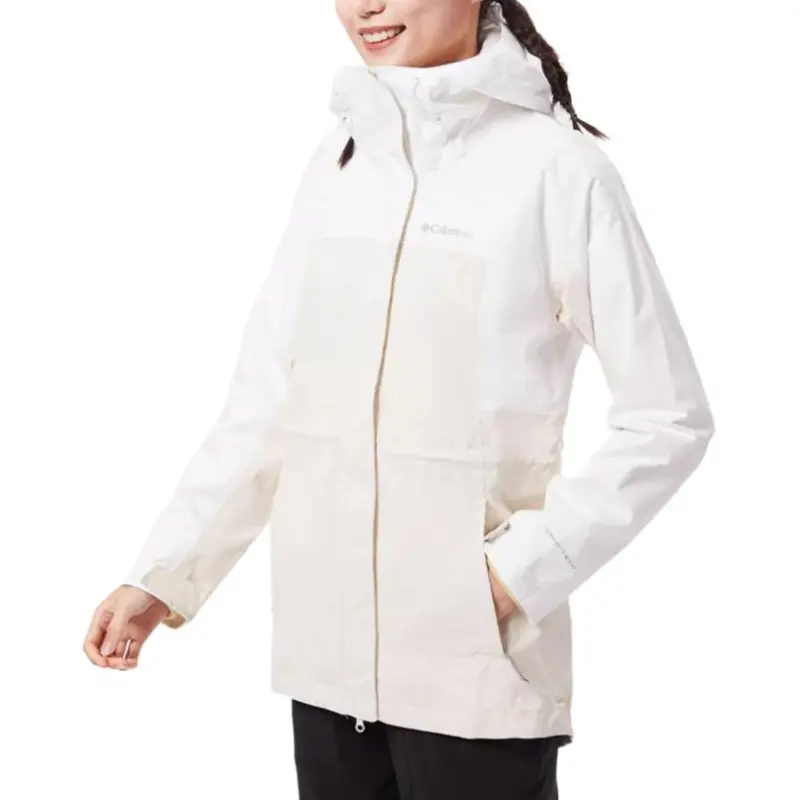 Columbia Windbreaker Jackets Women's White-5