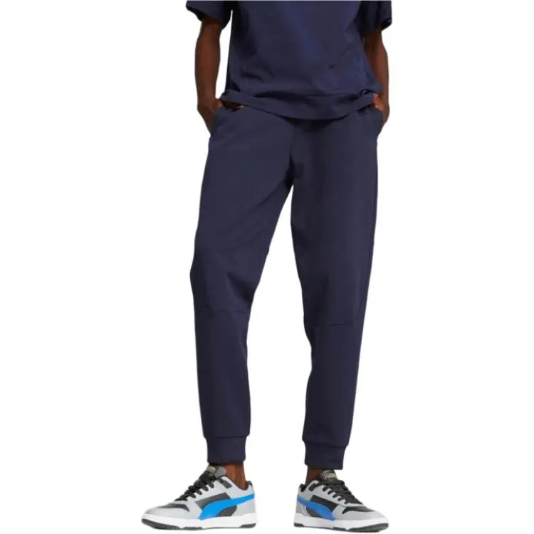 PUMA RAD/CAL DK OP Knitted Sports Pants Men's Marine Blue-1
