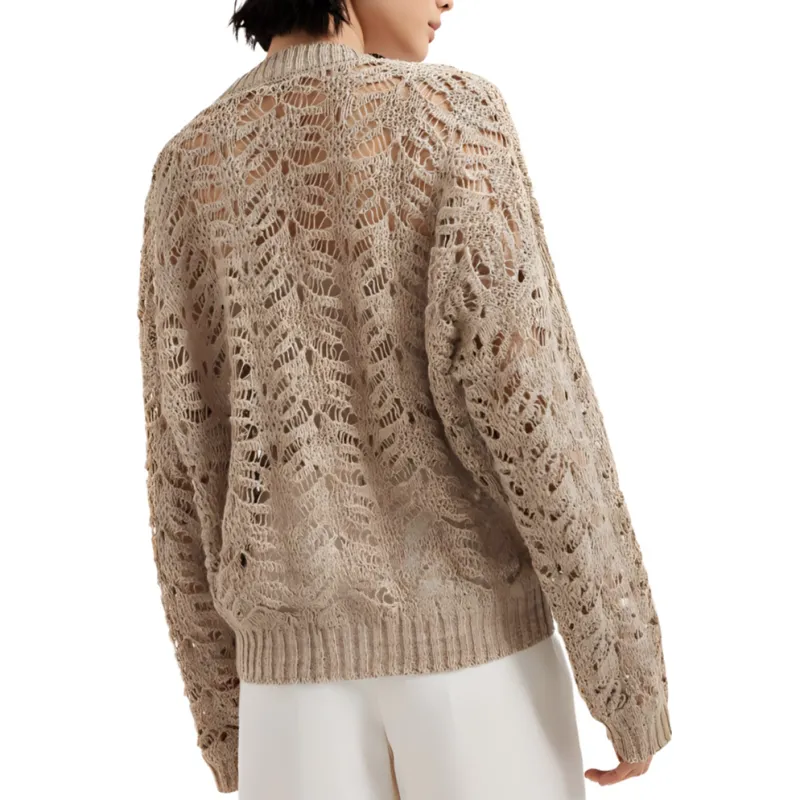Brunello Cucinelli V Neck Buttoned Cardigan-2