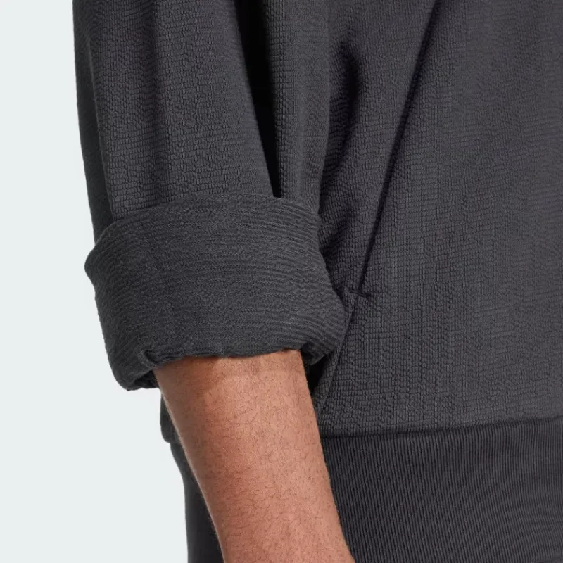 Adidas Free Shipping With AdiClub Elevated All Szn Cloud Jersey Hoodie-4