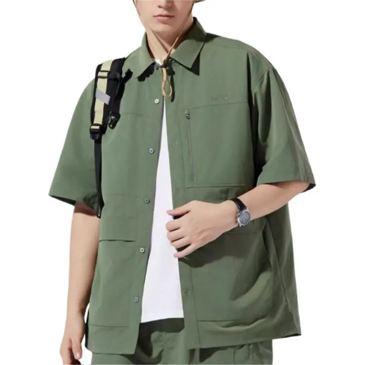 Tectop Shirt Unisex Olive Green-2
