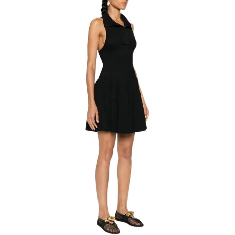 Alaia Skater Polo Dress-5