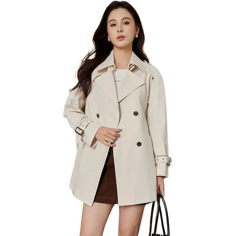 Yi Mengyuan Trench Coat Women's-0